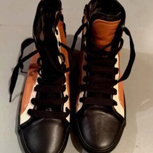 CAMPER Leather Unisex Tiger Bowling Boots Booties Euro 41 US Women 10 Men